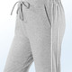 Damenmode - „Plantier“-Freizeithose in 3 Farben, in Größe 038 bis 052, in Farbe GRAU MELIERT – Farbe GRAU MELIERT – Ansicht 1