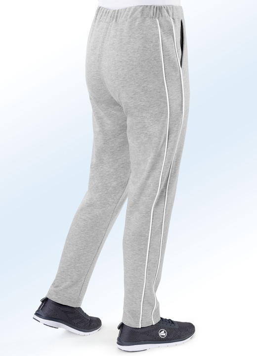 Damenmode - „Plantier“-Freizeithose in 3 Farben, in Größe 038 bis 052, in Farbe GRAU MELIERT Ansicht 2