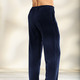 Freizeitmode & Bademäntel - Hose mit bequemem Dehnbund rundum in 2 Farben, in Größe 024 bis 062, in Farbe MARINE – Farbe MARINE – Ansicht 2