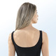 Strandmode - Tankini mit extra langem Oberteil – Farbe SCHWARZ – Ansicht 3 Strandmode - Tankini mit extra langem Oberteil, in Größe 038 bis 056, in Cup B, in Farbe SCHWARZ – Farbe SCHWARZ – Ansicht 3