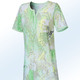 Nachthemden - Nachthemd, knielang mit Knopfleiste, in Größe 036 bis 054, in Farbe MINT-BUNT – Farbe MINT-BUNT – Ansicht 2