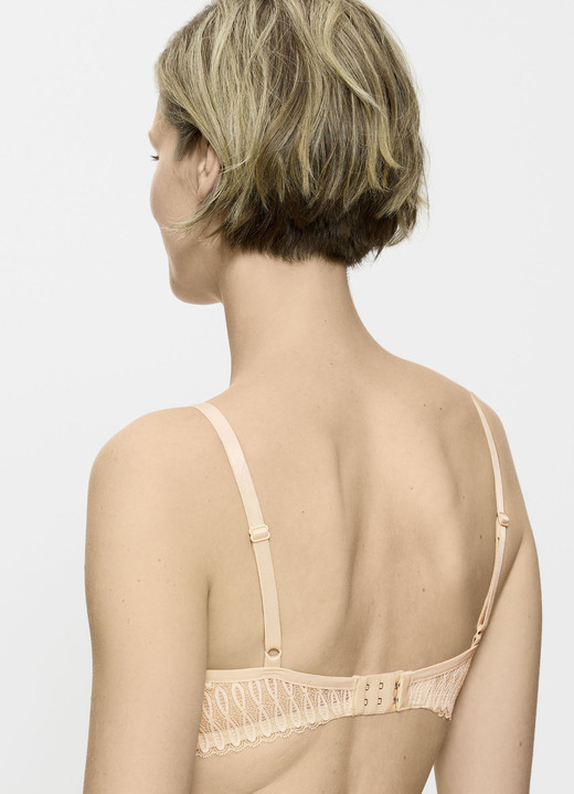 Bügel-BH - Triumph-Aura Spotlight Bügel-BH mit Elastikspitze, in Größe 070 bis 090, in Cup A, in Farbe PISTAZIE Ansicht 12