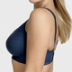 Soft-BH - Miss Mary BH mit strukturierten Einsätzen, in Größe 075 bis 115, in Cup G, in Farbe MARINE – Farbe MARINE – Ansicht 2