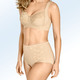 Slips - Miss Mary Miederhose mit Elastikspitze – Farbe BEIGE – Ansicht 2 Slips - Miss Mary Miederhose mit Elastikspitze, in Größe 038 bis 054, in Farbe WEISS – Farbe BEIGE – Ansicht 2