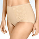 Slips - Miss Mary Miederhose mit Elastikspitze – Farbe BEIGE – Ansicht 1 Slips - Miss Mary Miederhose mit Elastikspitze, in Größe 038 bis 054, in Farbe GRÜN – Farbe BEIGE – Ansicht 1