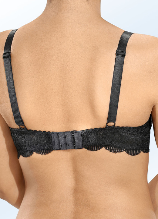 BHs - Susa Push-up Dirndl-BH für ein traumhaftes Dekoletté, in Größe 070 bis 100, in Cup A, in Farbe WEISS Ansicht 5