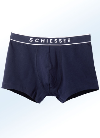Schiesser Dreierpack Pants mit Elastikbund