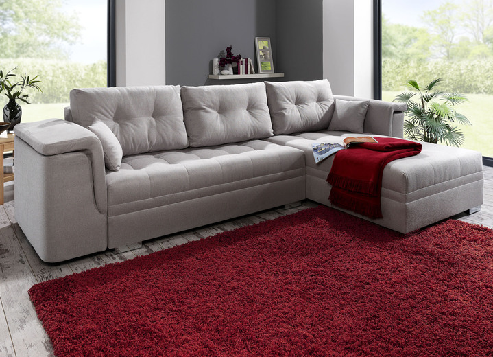 Funktions-Polstermöbel - Moderne Polsterecke Ansicht 3 Funktions-Polstermöbel - Moderne Polsterecke, in Farbe BEIGE Ansicht 3