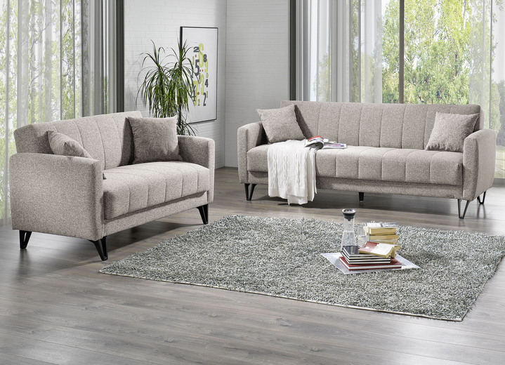 Funktions-Polstermöbel - Frei im Raum aufstellbare Polstermöbel mit Kippfunktion, in Farbe CREME, in Ausführung Sessel Ansicht 1