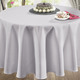 Tischdecken - Tisch- und Raumdekoration mit Fleckenschutz-Ausrüstung, in Größe 146 (Läufer, 40/ 150 cm) bis 404 (Kissenbezug, 40/ 40 cm), in Farbe WEISS – Farbe HELLGRAU – Ansicht 4
