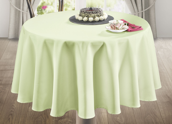 Tischdecken - Tisch- und Raumdekoration mit Fleckenschutz-Ausrüstung, in Größe 146 (Läufer, 40/ 150 cm) bis 404 (Kissenbezug, 40/ 40 cm), in Farbe WEISS Ansicht 24