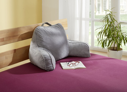 Sitzhilfen - Bettsessel mit Tragegriff – Farbe GRAU – Ansicht  Sitzhilfen - Bettsessel mit Tragegriff, in Farbe BEIGE – Farbe GRAU – Ansicht