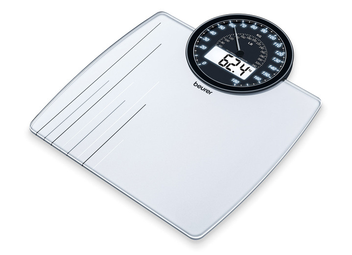 Personenwaagen - Personenwaage GS 58 mit Abschaltautomatik, in Farbe GLAS Ansicht 1