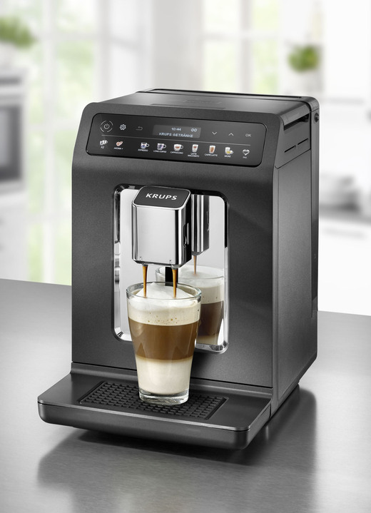 Kaffee-Vollautomaten & Espressomaschinen - Krups EA895N Kaffee-Vollautomat, in Farbe SCHWARZ