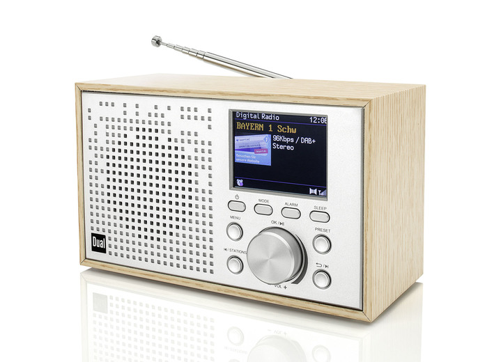 - Dual DCR-100 Digitalradio im Holzdesign, in Farbe HOLZFARBEN Ansicht 2