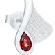 Ohrschmuck - Ohrstecker mit Granat – Ansicht 2 Ohrschmuck - Ohrstecker mit Granat, in Farbe  – Ansicht 2
