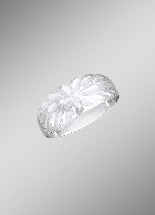 ohne Steine / mit Zirkonia - Diamantierter Damenring, in Größe 160 bis 220, in Farbe  Ansicht 1