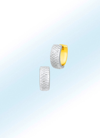 Diamantierte Creolen