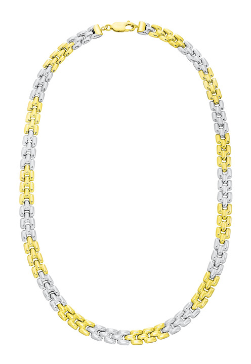 ohne Steine / mit Zirkonia - Wunderschöne Backsteinkette, in Farbe  Ansicht 2