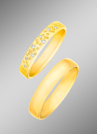 Schicker Brillant-Trauring