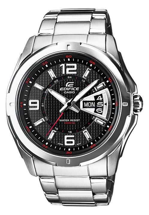 Casio - Casio Edifice Classic EF-129D-1AVEF Quartz-Herrenuhr Ansicht 2 Casio - Casio Edifice Classic EF-129D-1AVEF Quartz-Herrenuhr, in Farbe  Ansicht 2