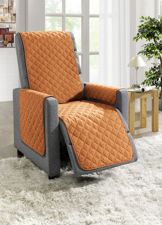 Wohnaccessoires - Wohnaccessoires mit Fleckschutz Ansicht 6 Wohnaccessoires - Wohnaccessoires mit Fleckschutz, in Größe 101 (Sesselschoner, 50/150 cm) bis 865 (2x Armlehnenschoner, 50/ 70 cm), in Farbe GRÜN Ansicht 6