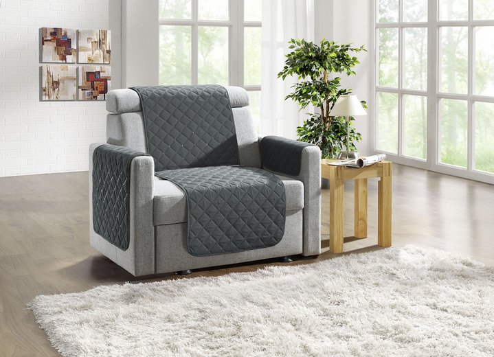 Wohnaccessoires - Wohnaccessoires mit Fleckschutz Ansicht 17 Wohnaccessoires - Wohnaccessoires mit Fleckschutz, in Größe 101 (Sesselschoner, 50/150 cm) bis 865 (2x Armlehnenschoner, 50/ 70 cm), in Farbe GRÜN Ansicht 17