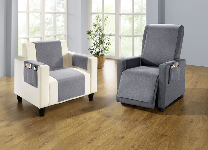 Kissenbezüge - Wohnaccessoires mit Fleckschutz-Ausrüstung, in Größe 101 (Sesselschoner, 48x150 cm) bis 915 (Stuhlkissen, 42x42x6 cm), in Farbe TÜRKIS Ansicht 9