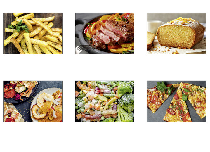 Kochen & Grillen - Doppelkammer-Fritteuse:2 Gerichte – fertig zur gleichen Zeit!, in Farbe ROT Ansicht 2