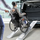 Rollatoren & Rollstühle - Mobile Auffahrrampe, in Farbe SILBER – Farbe SILBER – Ansicht 3
