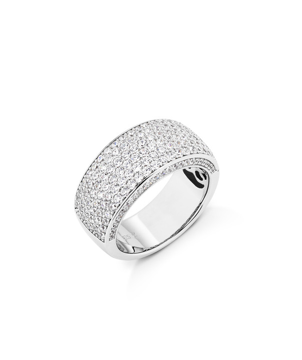 - Damenring aus Silber, in Größe 160 bis 220, in Farbe  Ansicht 2