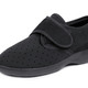 Halbschuhe - Aerosoft® Flex Stretch-Klettslipper von Jürgen Hirsch®, in Größe 036 bis 046, in Farbe SCHWARZ – Farbe SCHWARZ – Ansicht 1