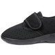 Halbschuhe - Aerosoft® Flex Stretch-Klettslipper von Jürgen Hirsch®, in Größe 036 bis 046, in Farbe SCHWARZ – Farbe SCHWARZ – Ansicht 3