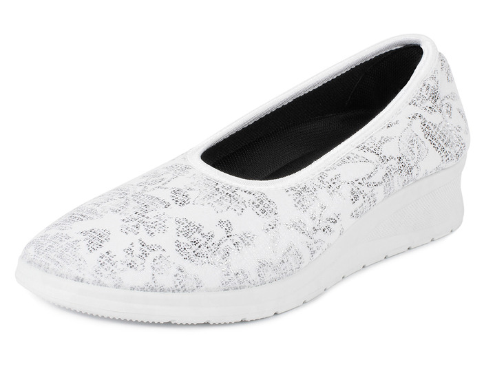 Halbschuhe - AEROSOFT Ballerina Ansicht 4 Halbschuhe - AEROSOFT Ballerina, in Größe 036 bis 042, in Farbe MARINE Ansicht 4