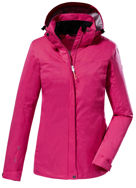 Jacken, Mäntel, Blazer - Wasser- und winddichte Damen-Funktionsjacke, in Größe 036 bis 054, in Farbe SCHWARZ Ansicht 3