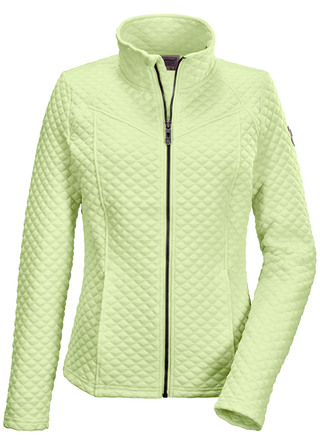 Modische Damen-Stretch-Jacke mit Jaquard-Steppmuster