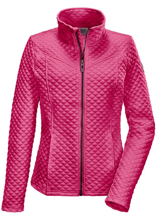 Modische Damen-Stretch-Jacke mit Jaquard-Steppmuster