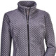 Aktiv- und Sportmode - Modische Damen-Stretch-Jacke mit Jaquard-Steppmuster, in Größe 036 bis 050, in Farbe MINT – Farbe GRAFIT – Ansicht 1