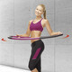 - Hula-Hoop Reifen mit Wellenstruktur, in Farbe LILA-GRAU – Farbe LILA-GRAU – Ansicht 4
