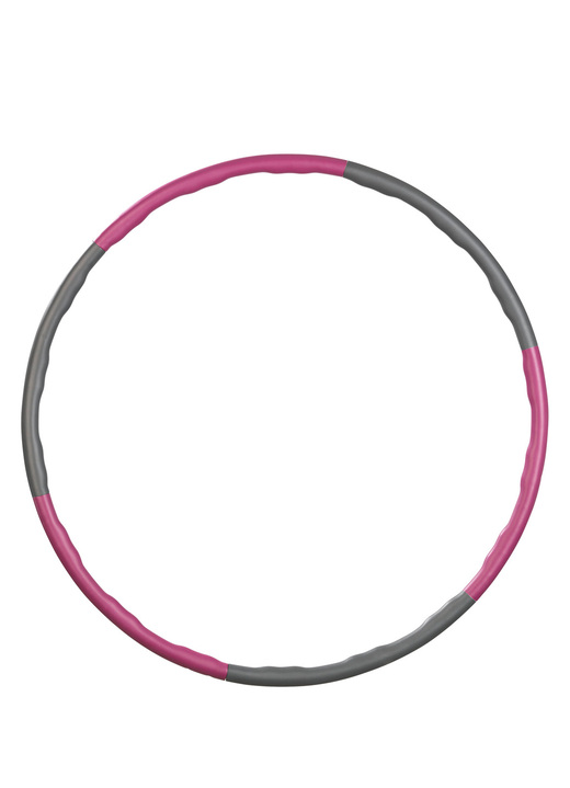 - Hula-Hoop Reifen mit Wellenstruktur, in Farbe LILA-GRAU Ansicht 2