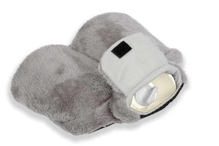 Wärme & Entspannung - Vital Comfort Fuß-Wärmflasche mit sanftem Fleece-Bezug, in Farbe ROT Ansicht 5