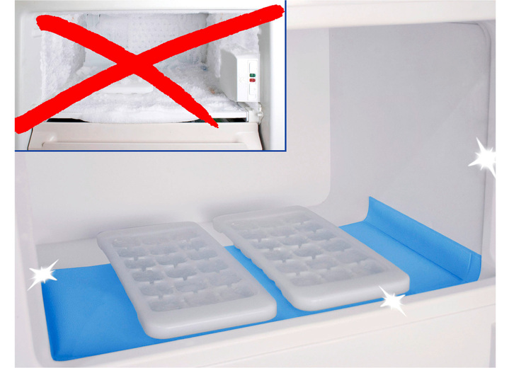 Haushaltshelfer - Ultraflache Anti-Gefriermatte, in Farbe BLAU Ansicht 1