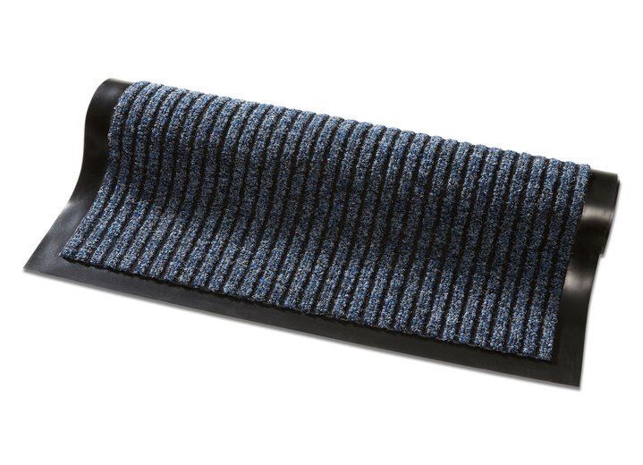 Fußmatten - Schmutzfangmatten für innen und außen, in Größe 101 (40x60 cm) bis 103 (60x80 cm), in Farbe BLAU Ansicht 1