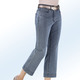 Culotten - Jeans-Culotte in 5-Pocket-Form, in Größe 017 bis 050, in Farbe JEANSBLAU – Farbe JEANSBLAU – Ansicht 3