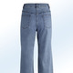 Culotten - Jeans-Culotte in 5-Pocket-Form, in Größe 017 bis 050, in Farbe JEANSBLAU – Farbe JEANSBLAU – Ansicht 2