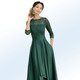 Abendkleider - Wunderschönes Kleid mit Spitze – Farbe SMARAGDGRÜN Abendkleider - Wunderschönes Kleid mit Spitze, in Größe 036 bis 050, in Farbe SMARAGDGRÜN