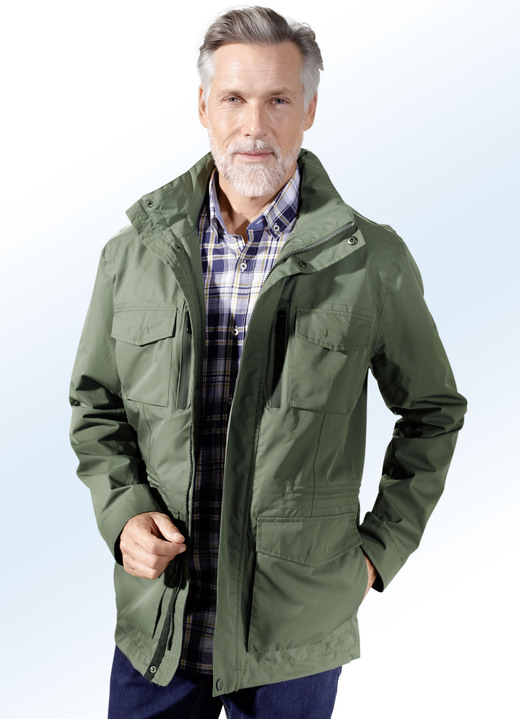 - Funktionsjacke mit Handytasche, in Größe 048 bis 060, in Farbe KHAKI