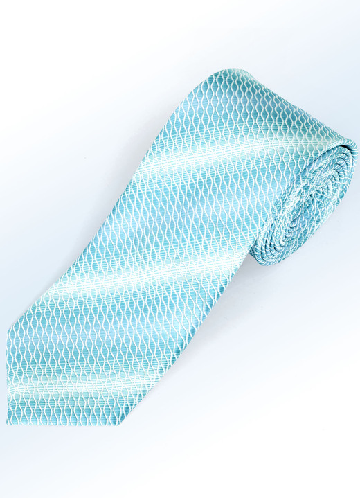 Accessoires    - Krawatte in 5 Farben, in Farbe TÜRKIS Ansicht 1