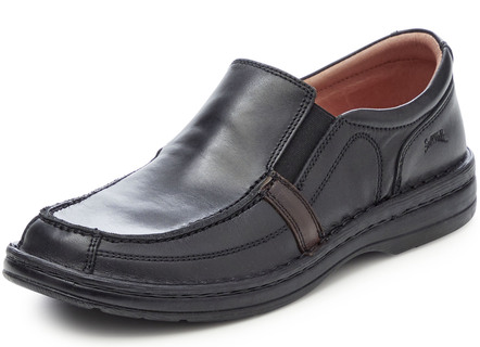 Slipper mit Kontrast-Einsätzen