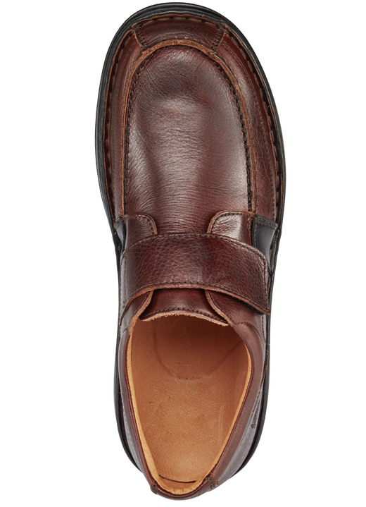 Slipper & Schnürschuhe - GINO GALANTE, klassische Herren-Slipper, mit herausnehmbarem Fußbett, in Größe 040 bis 047, in Farbe SCHWARZ Ansicht 6